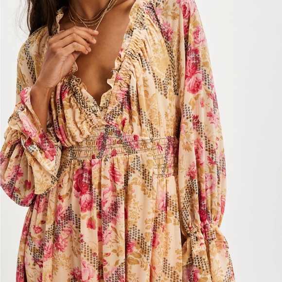 NWT! Free People Lena Midi Dress - Picture 3 of 10